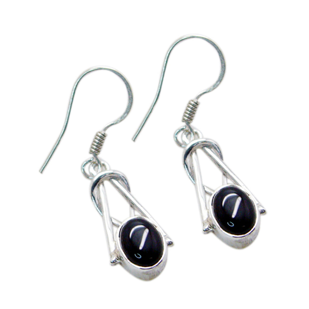 Bianca Black Delicate multiple Dangle Earring