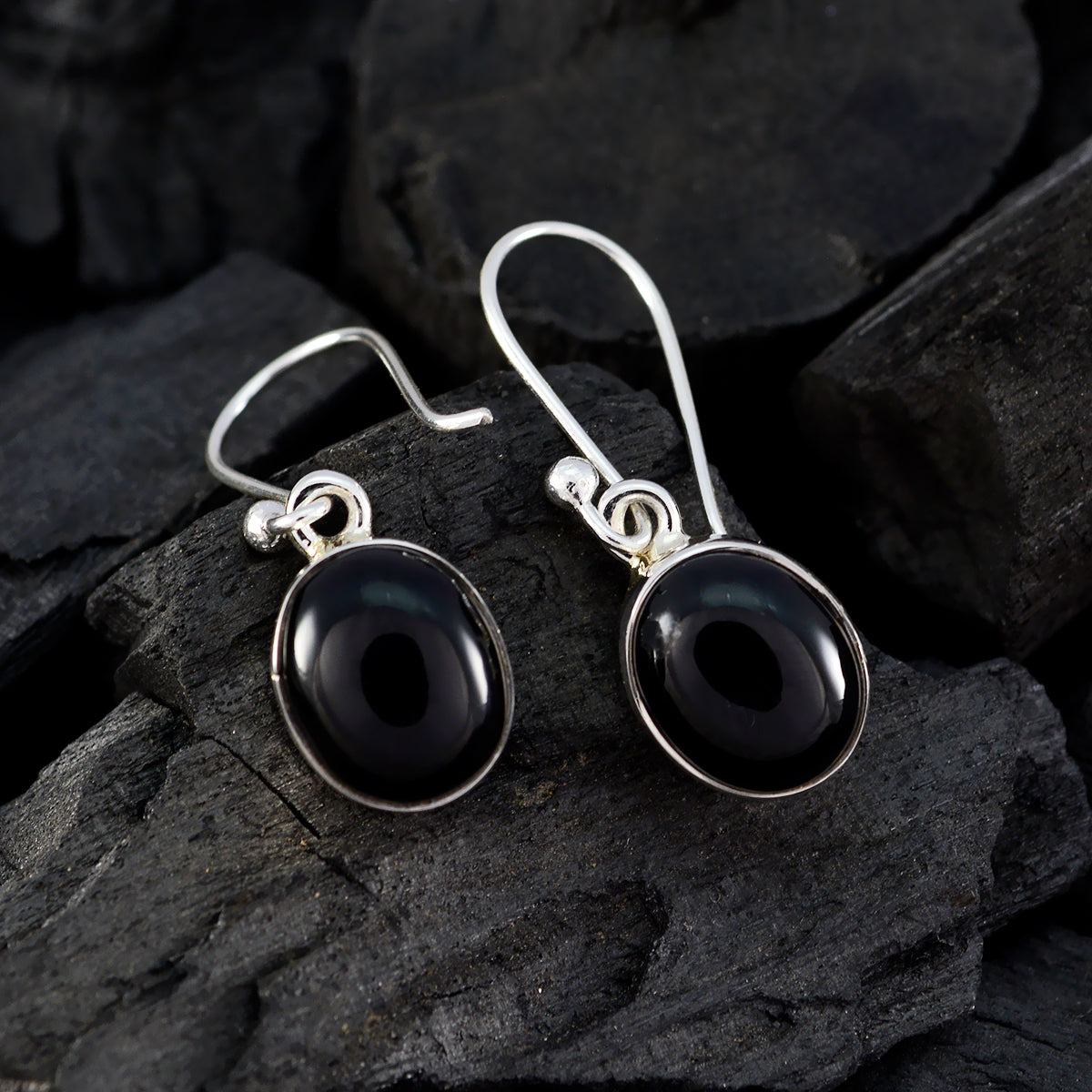 Camila Black Featherlight multiple Dangle Earring