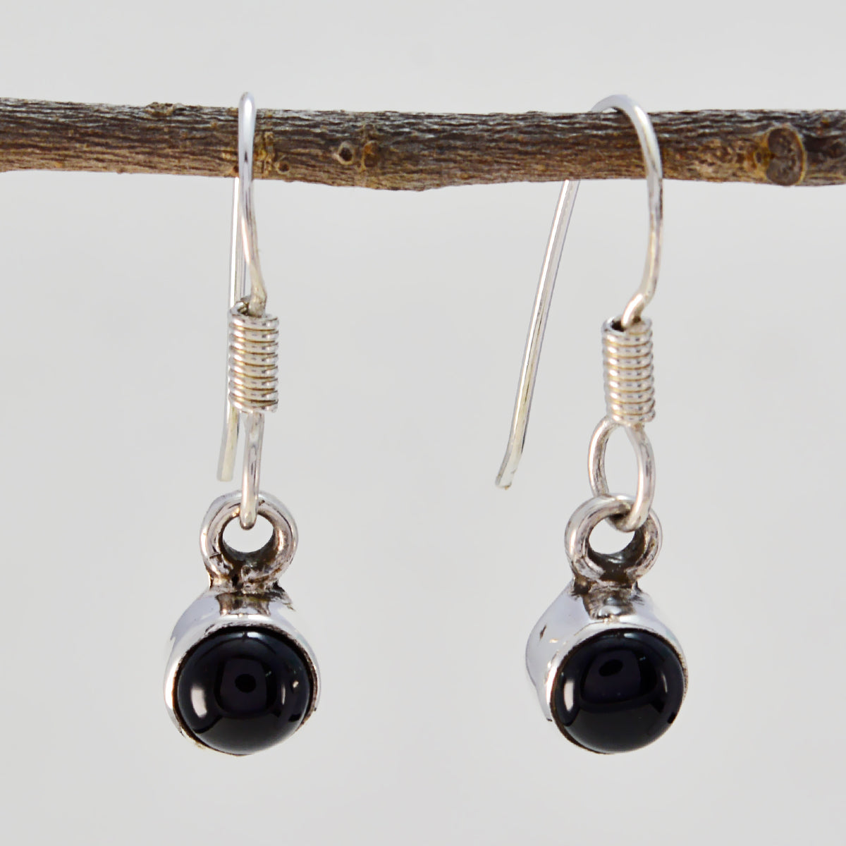Clara Black Minimalist multiple Dangle Earring