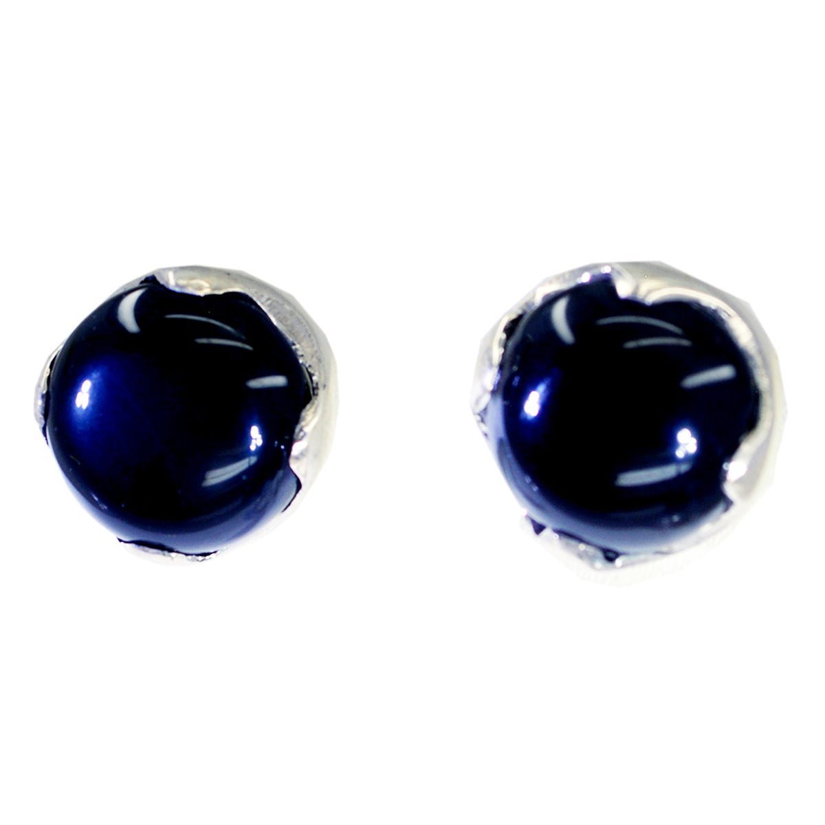 Freya Black Tiny Solitaire Stud Earring Black Onyx Black Stud
