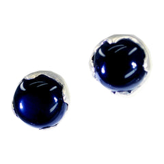 Freya Black Tiny Solitaire Stud Earring