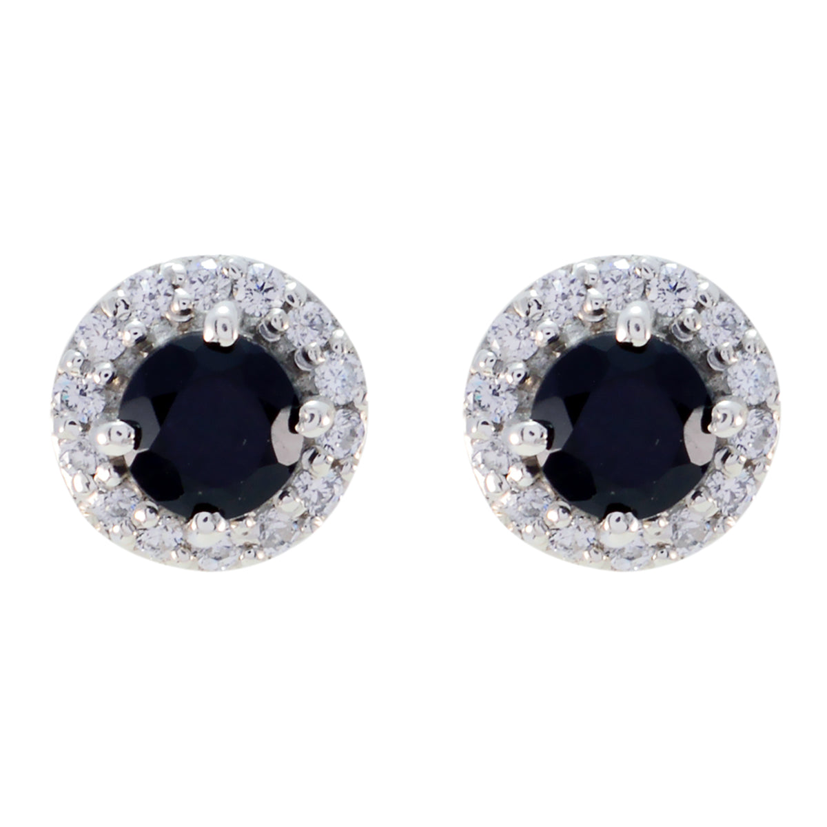 Isabelle Black Elegant multiple Stud Earring Black Onyx Black Stud