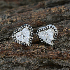 Teresa Black Slim multiple Stud Earring