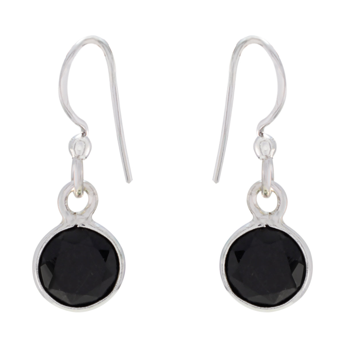 Julia Black Elegant multiple Dangle Earring Black Onyx Black Dangle