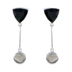 Lili Black Eye catching multiple Stud Earring Black Onyx Black Stud