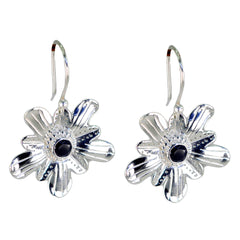 Lily Black Classic Solitaire Dangle Earring