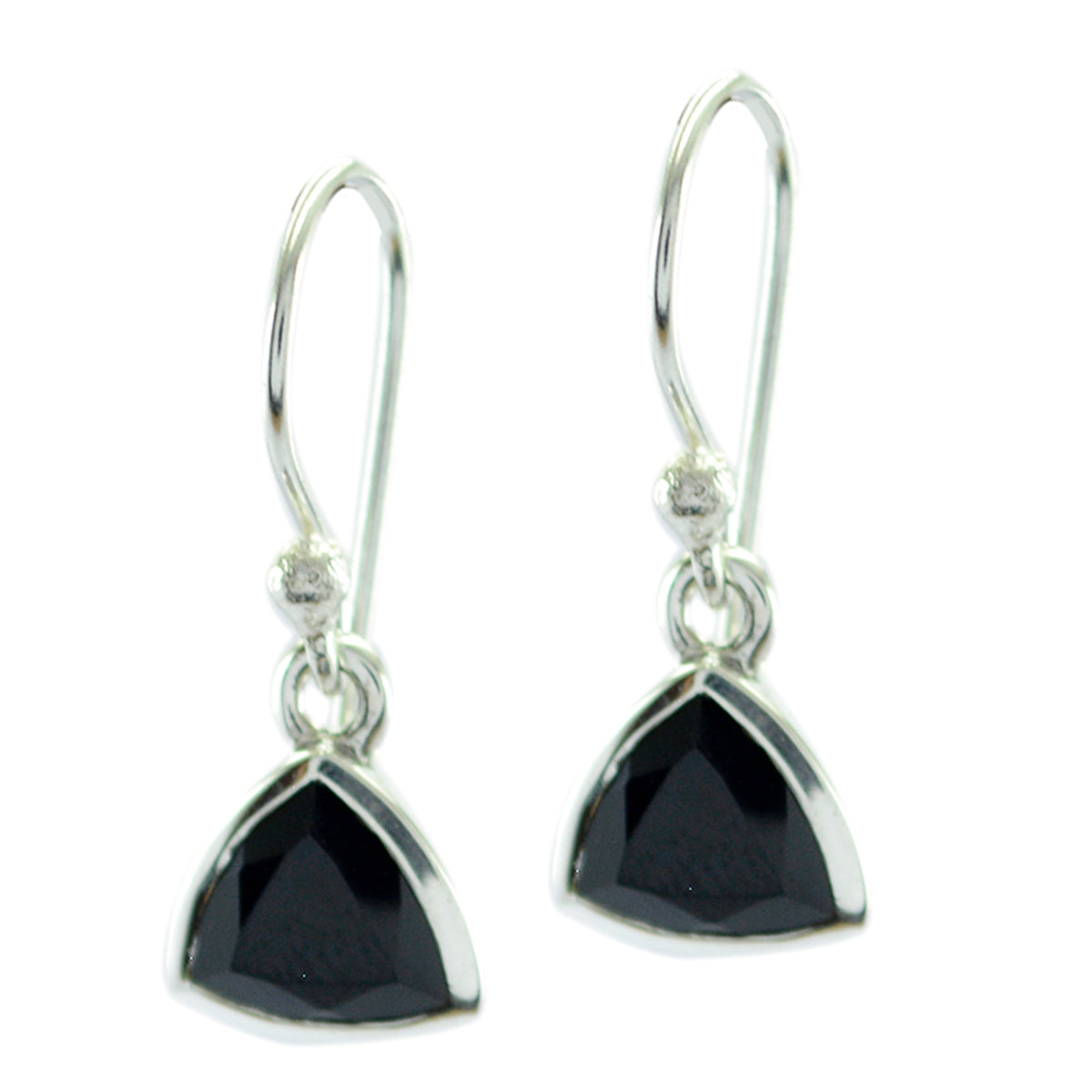 Chen Black Elegant Solitaire Dangle Earring
