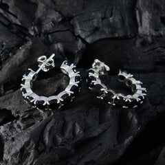 Fernanda Black Slim multiple Stud Earring