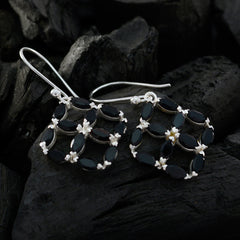 Dayana Black Minimal multiple Dangle Earring