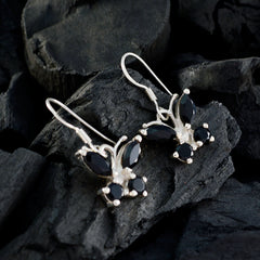 Emi Black Dainty multiple Dangle Earring