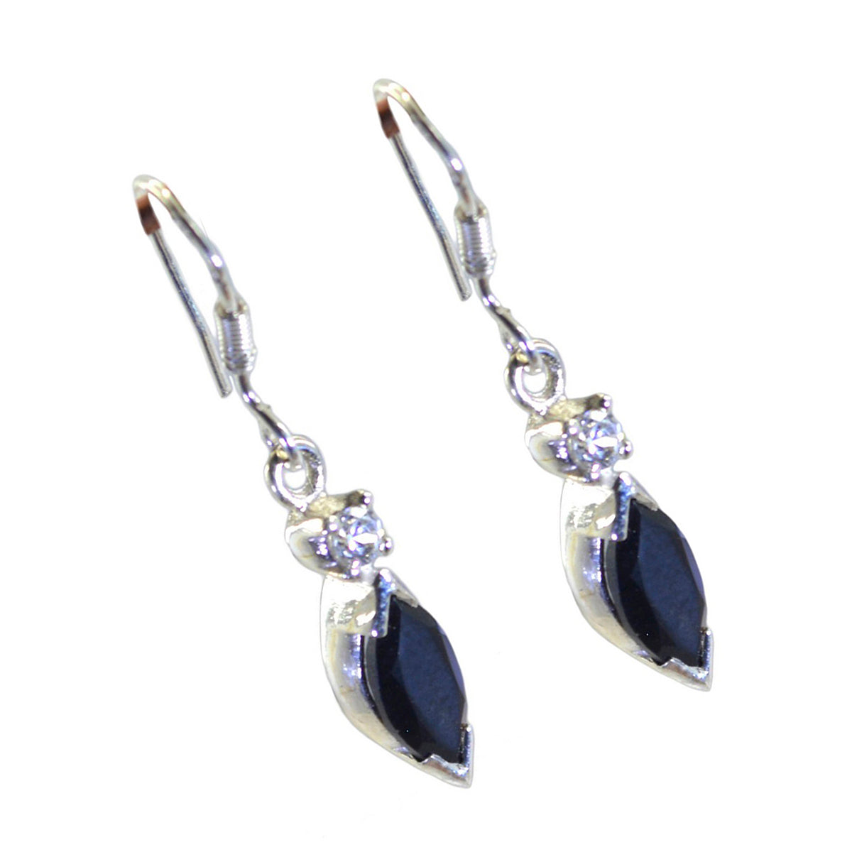 Ha eun Black Delicate multiple Dangle Earring
