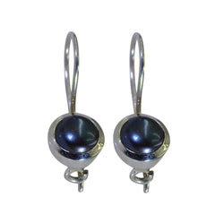 Jia Grey Elegant multiple Dangle Earring Grey Peral Gray Dangle