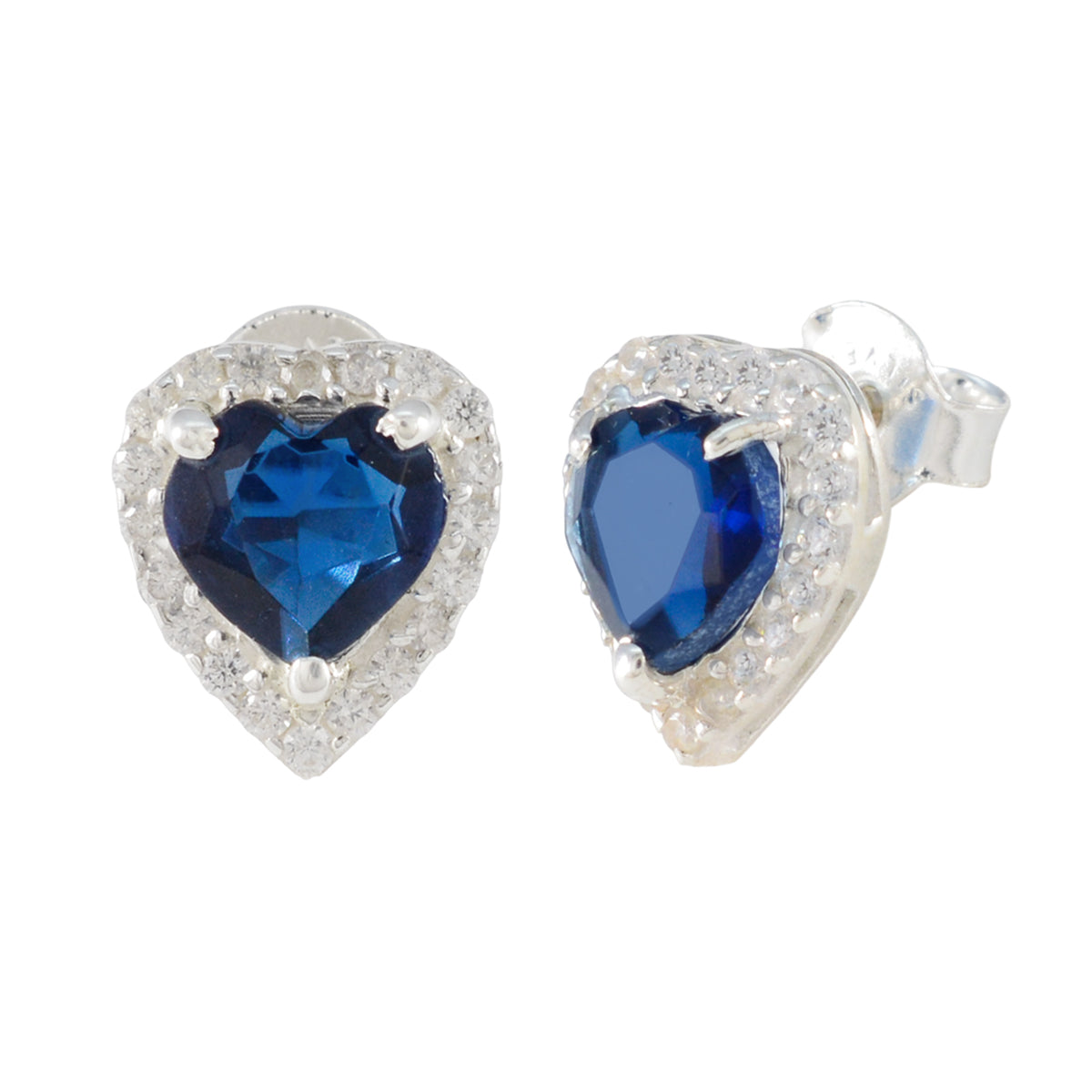 Pilar Blue Delicate multiple Stud Earring
