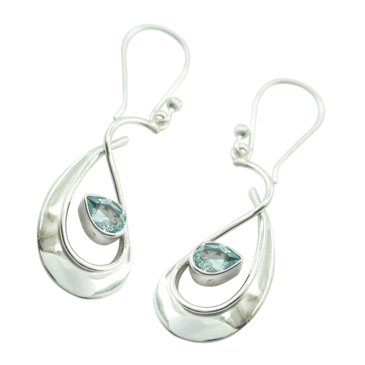 Min seo Blue Featherlight multiple Dangle Earring