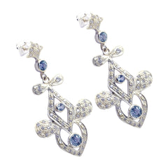 Liyana Blue Tiny multiple Stud Earring