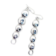 Agustina Blue Featherlight multiple Dangle Earring