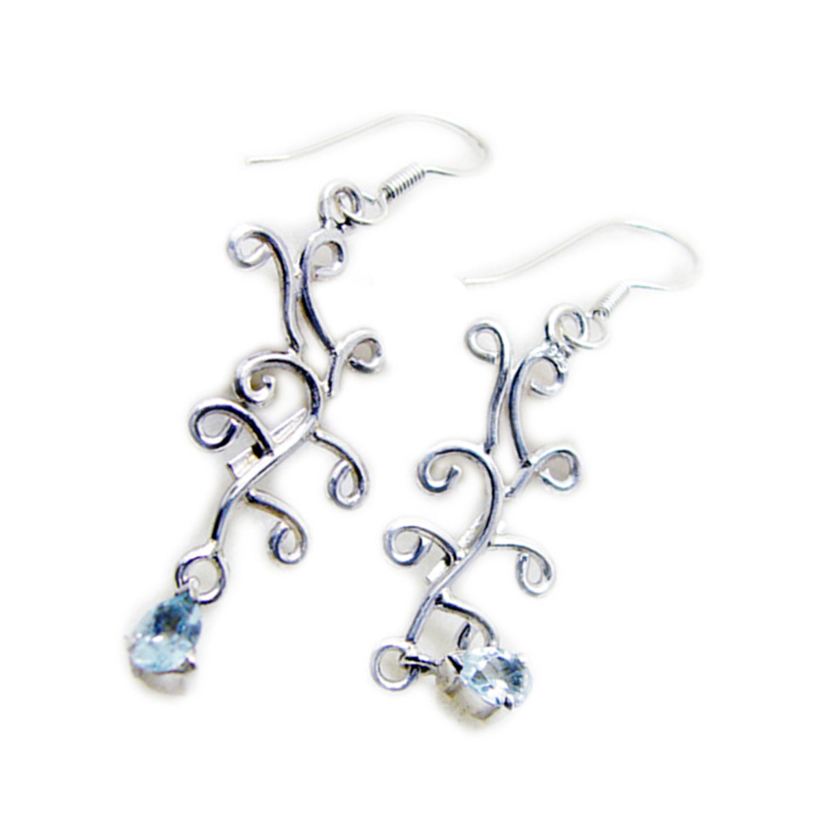 Ana Blue Featherlight multiple Dangle Earring