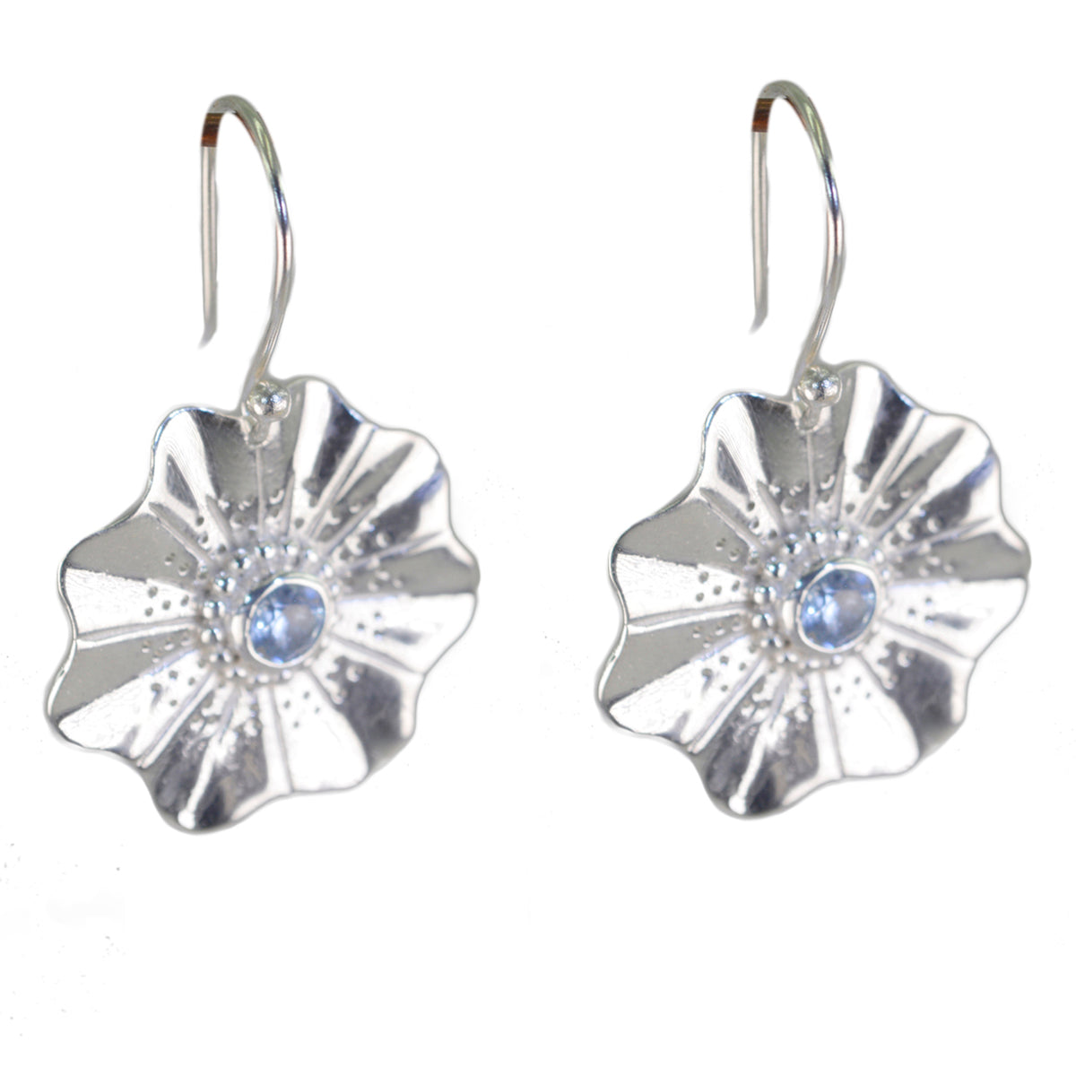 Abigail Blue Essential Solitaire Dangle Earring