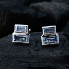 Rebeca Blue Dainty multiple Stud Earring