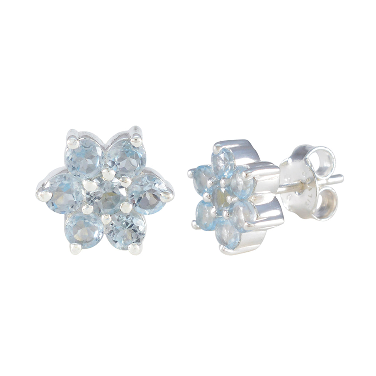 Nova Blue Slim multiple Stud Earring