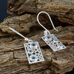 Aaliyah Blue Featherlight multiple Dangle Earring