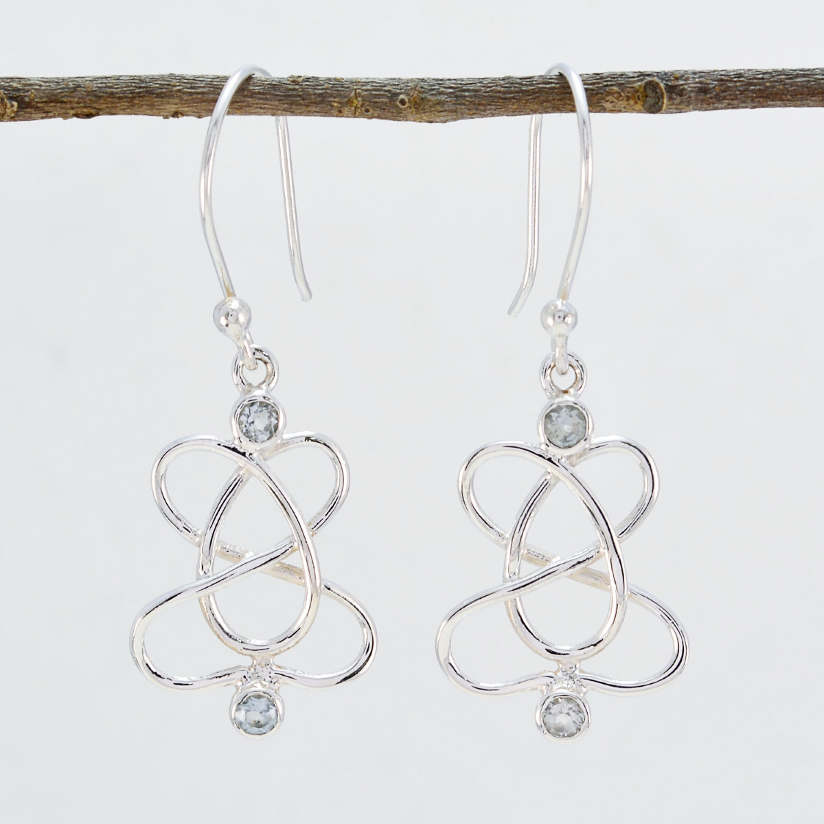 Abigail Blue Delicate multiple Dangle Earring