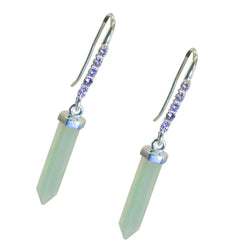 Aurora Blue Tiny multiple Dangle Earring