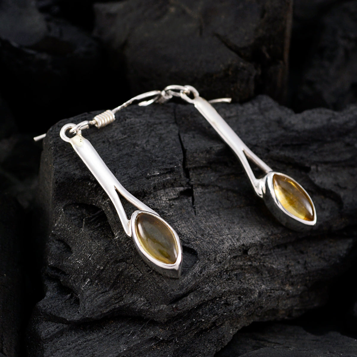 Teresa Yellow Delicate multiple Dangle Earring