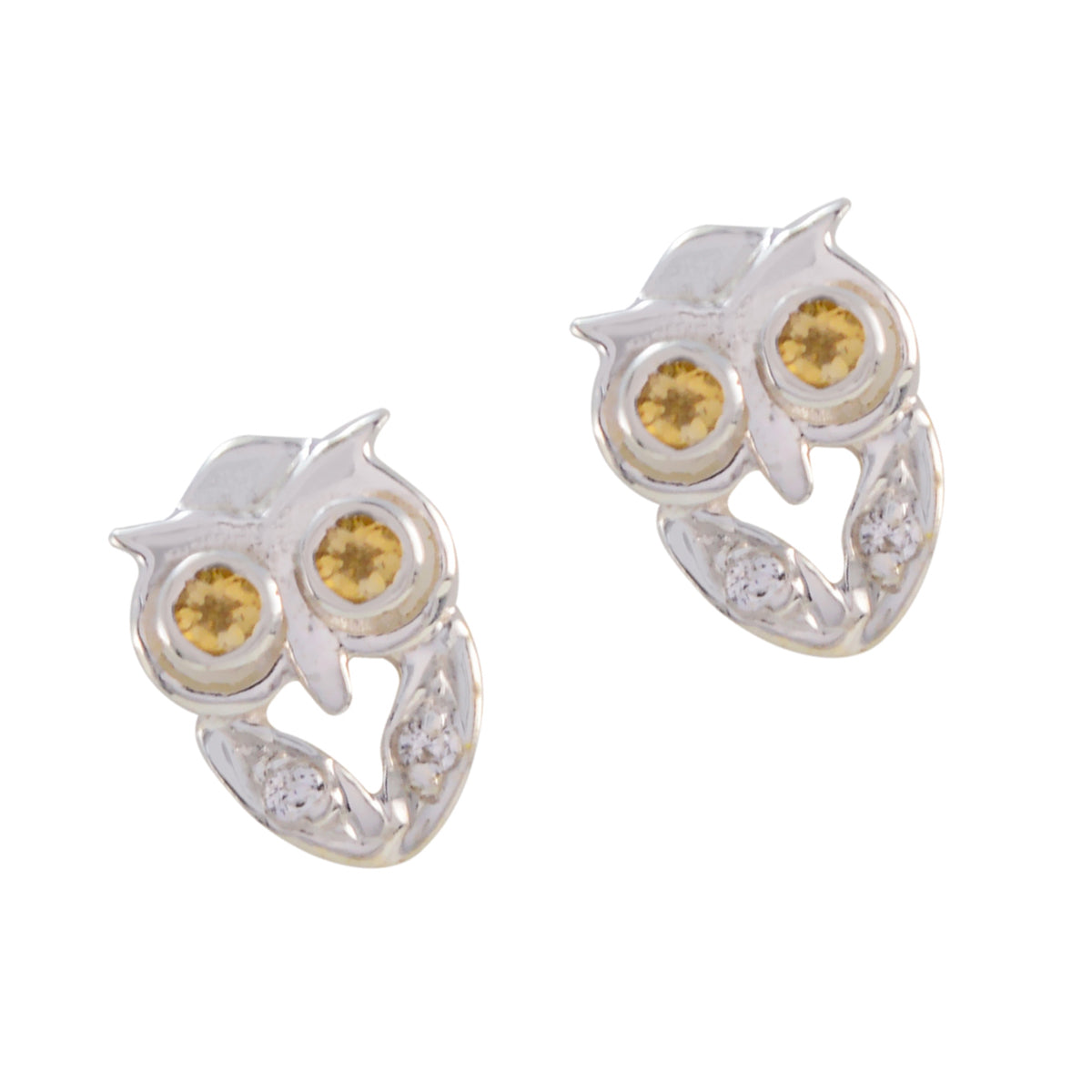 Greta Yellow Whisper thin multiple Stud Earring