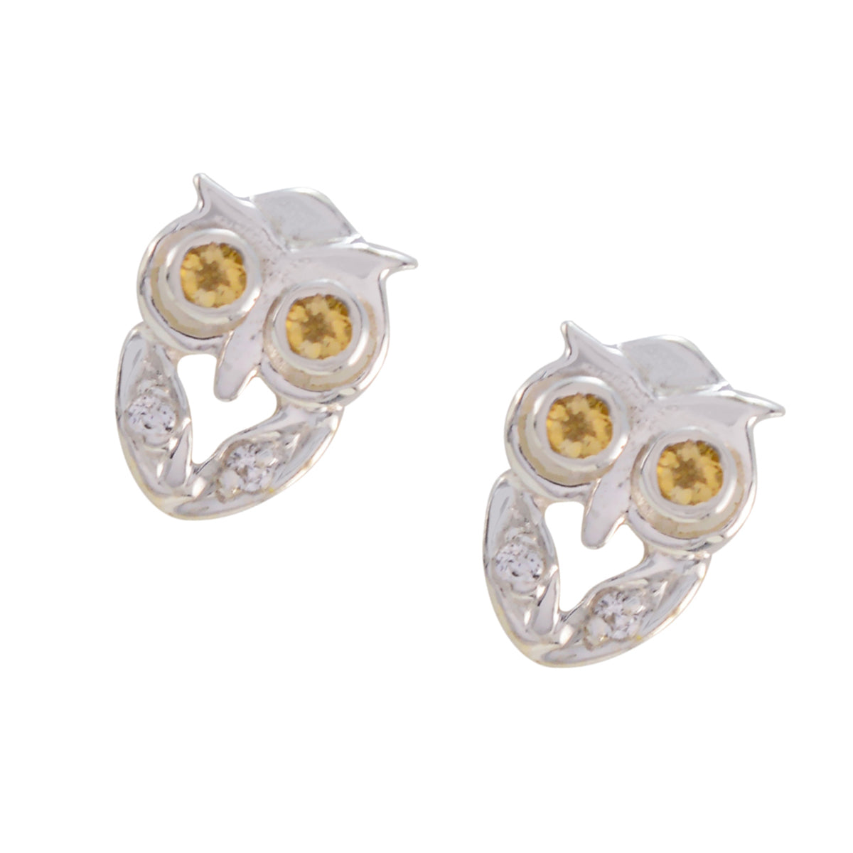 Greta Yellow Whisper thin multiple Stud Earring