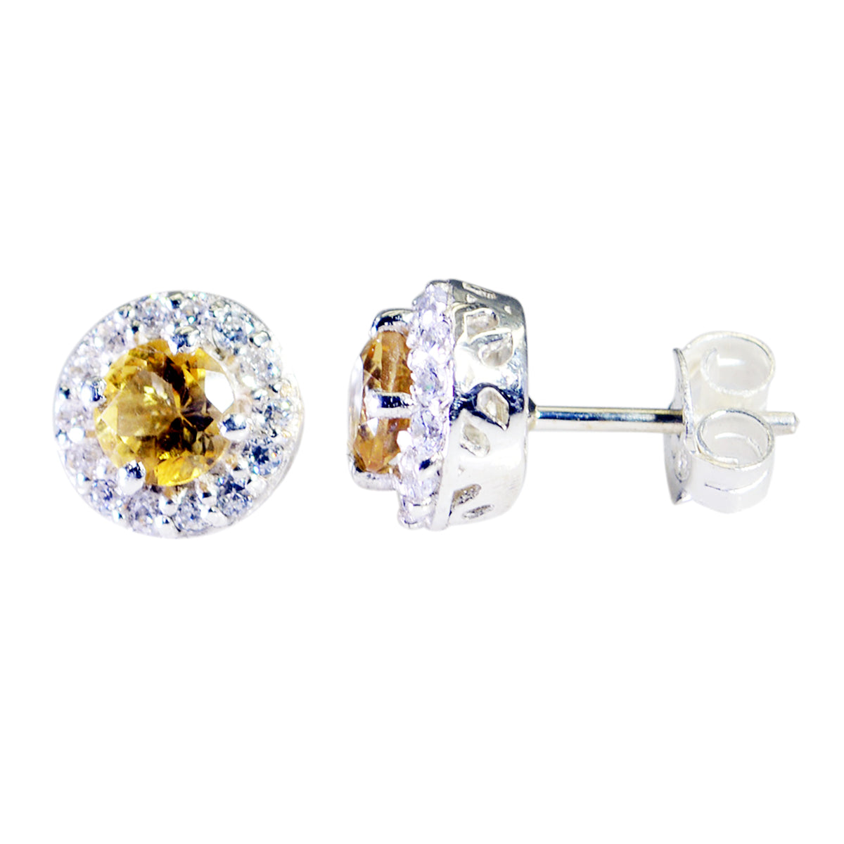Camilla Yellow Elegant multiple Stud Earring