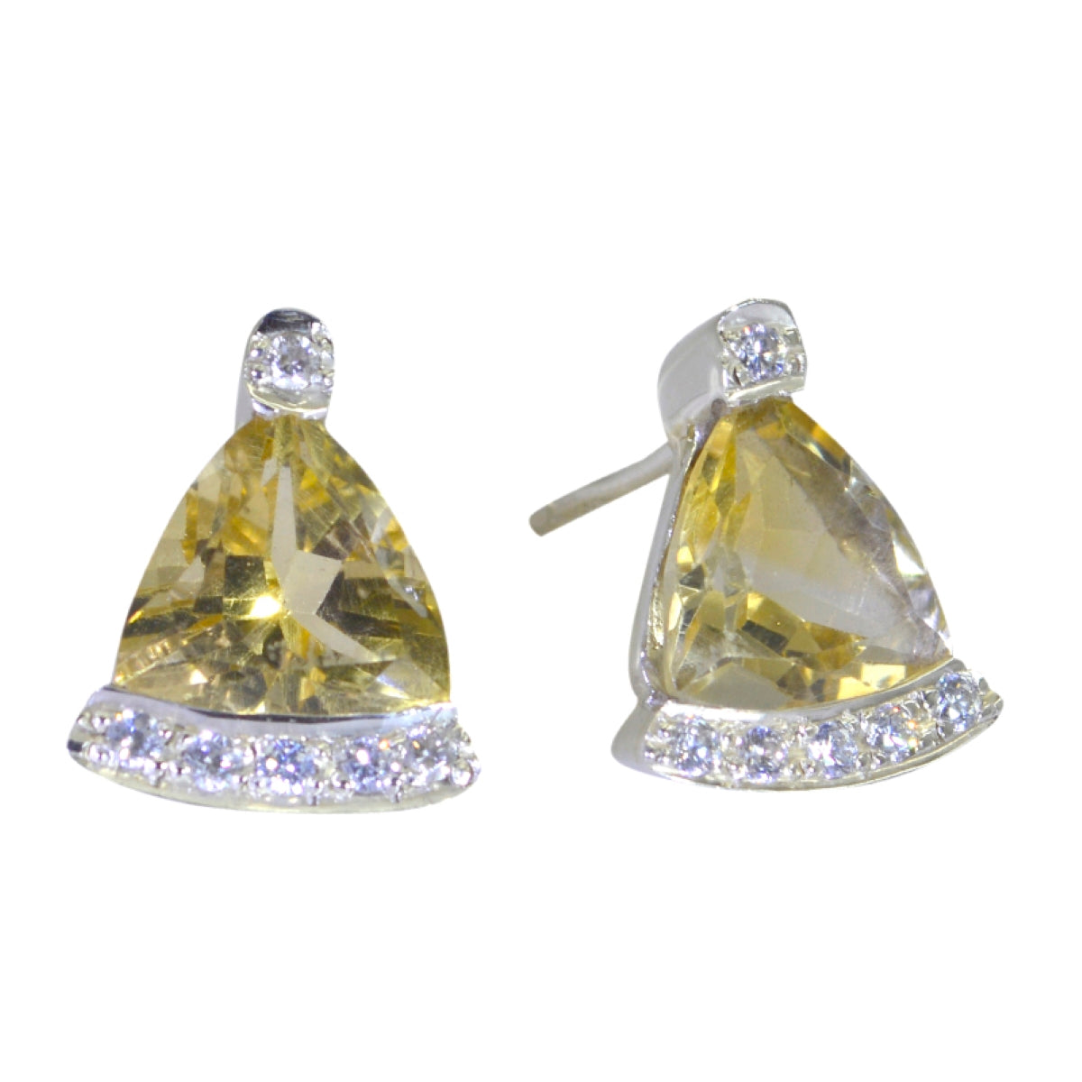 Cecilia Yellow Tiny multiple Stud Earring