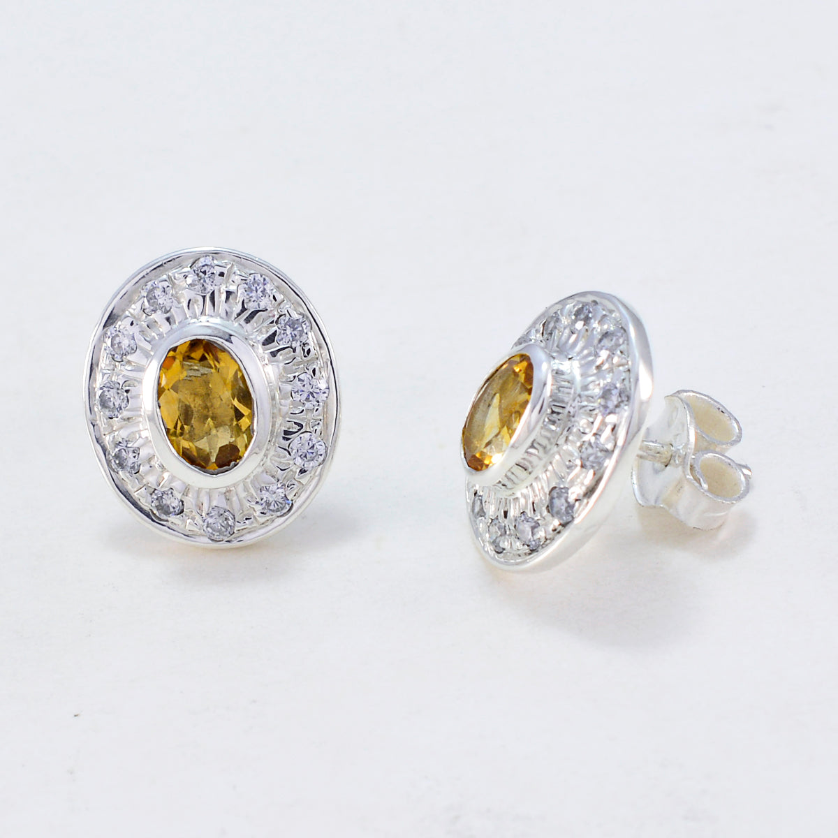 Daniela Yellow Dainty multiple Stud Earring