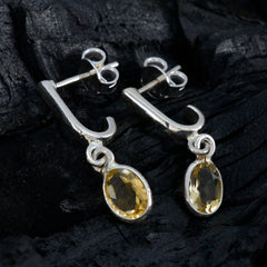 Clara Yellow Elegant multiple Stud Earring