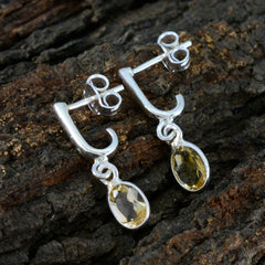 Clara Yellow Elegant multiple Stud Earring