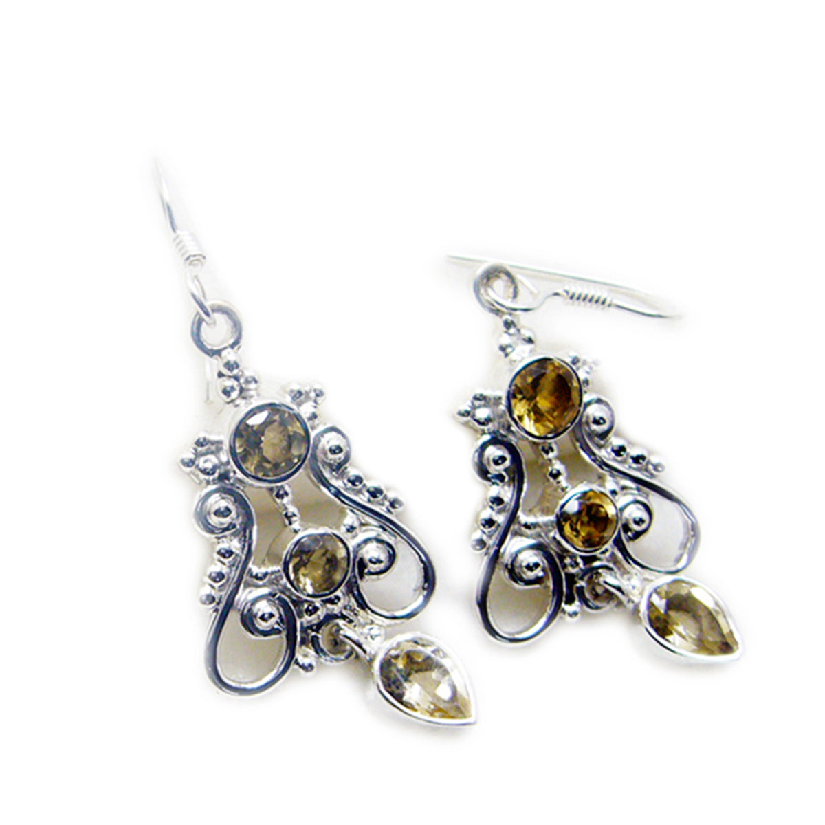 Savannah Yellow Featherlight multiple Dangle Earring