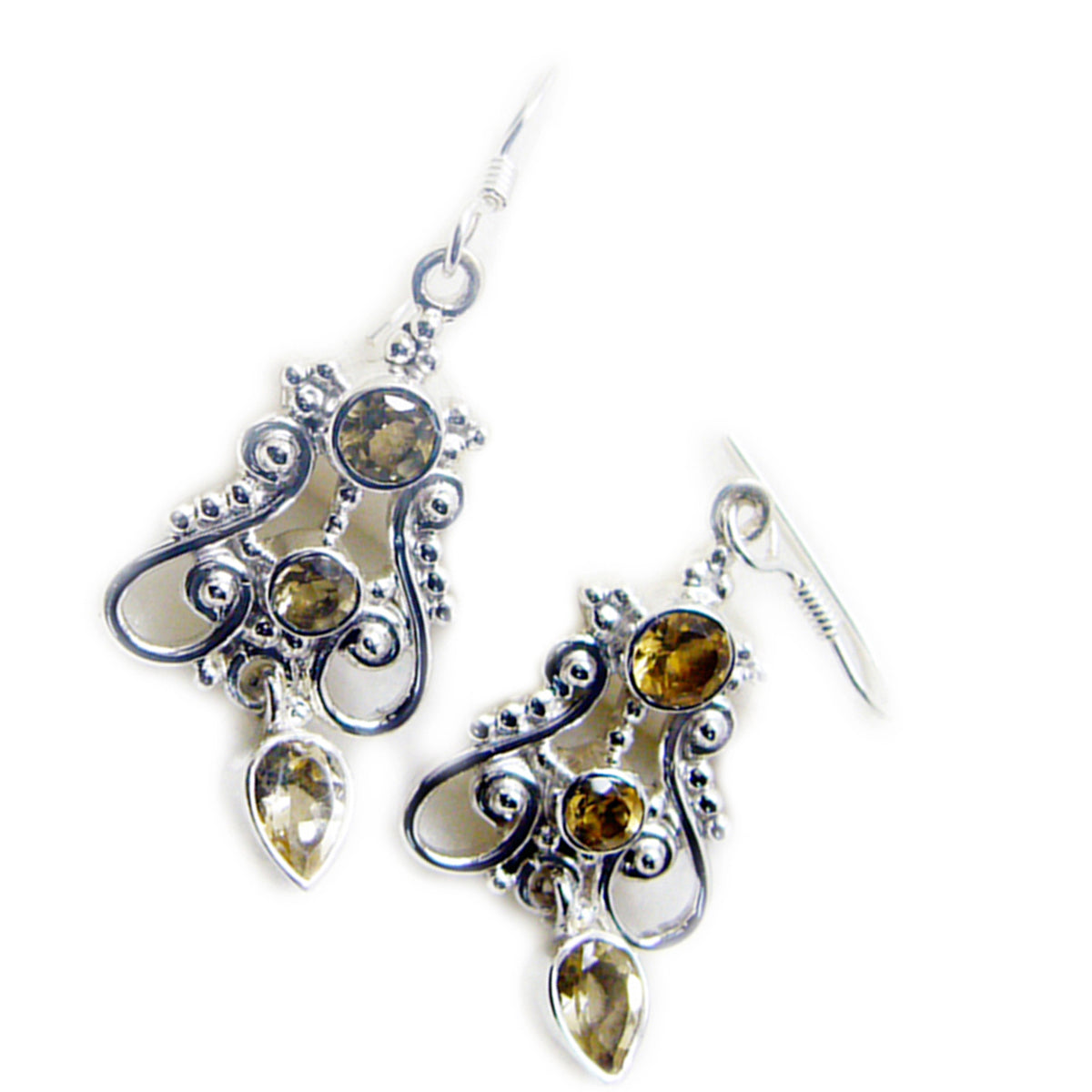 Savannah Yellow Featherlight multiple Dangle Earring