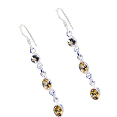 Eleanor Yellow Dainty multiple Dangle Earring