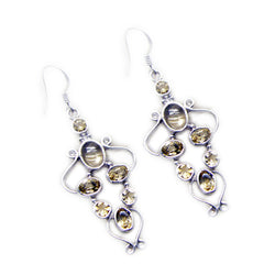 Yasmin Yellow Featherlight multiple Dangle Earring
