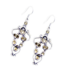 Yasmin Yellow Featherlight multiple Dangle Earring