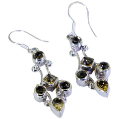 Zoe Yellow Featherlight multiple Dangle Earring