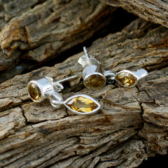 Ella Yellow Delicate multiple Stud Earring