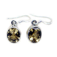 Emilia Yellow Dainty multiple Dangle Earring Citrine Yellow Dangle