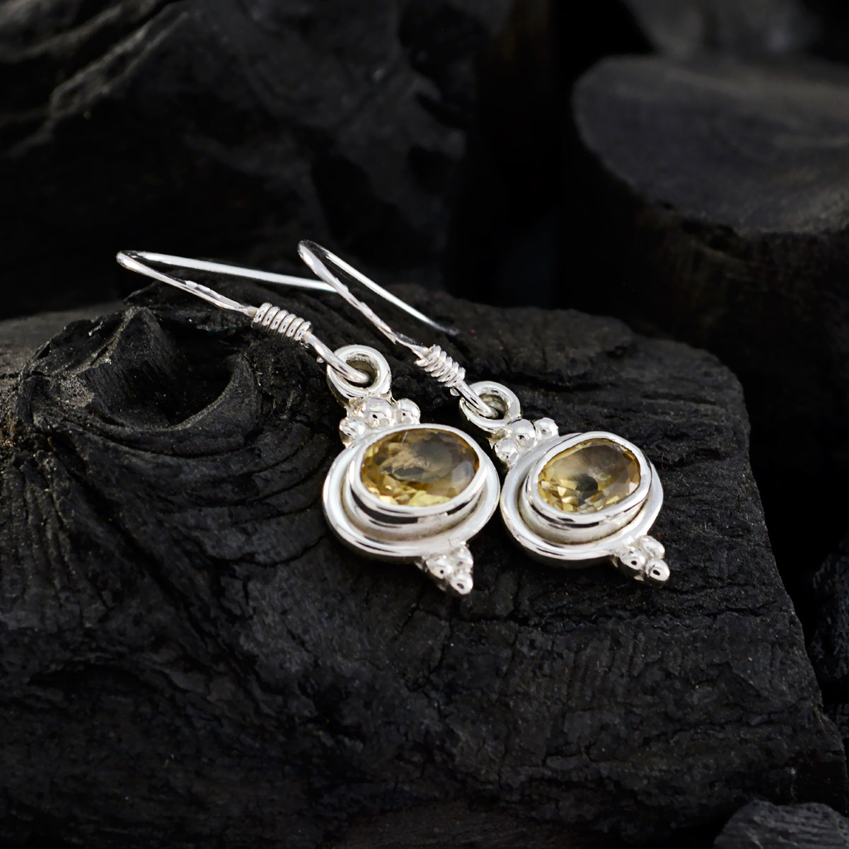 Emily Yellow Delicate multiple Dangle Earring