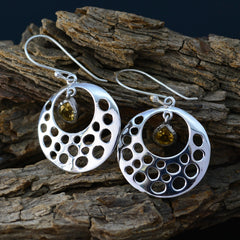 Ivy Yellow Featherlight Solitaire Dangle Earring