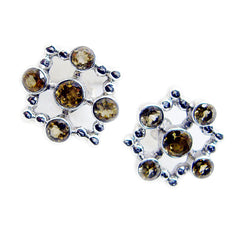 Tereza Yellow Featherlight multiple Stud Earring