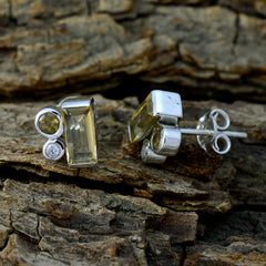 Paula Yellow Delicate multiple Stud Earring