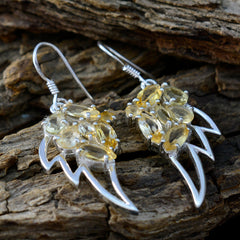 Victoria Yellow Mid weight multiple Dangle Earring