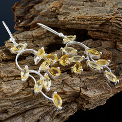 Elena Yellow Edgy multiple Dangle Earring