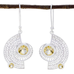 Grace Yellow Versatile multiple Dangle Earring Citrine Yellow Dangle